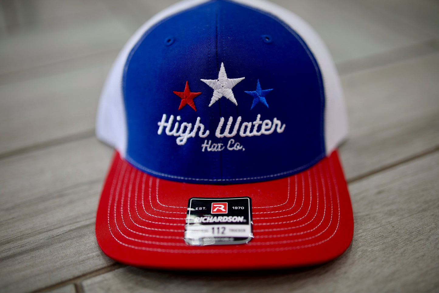 RED, WHITE, AND HIGH WATER