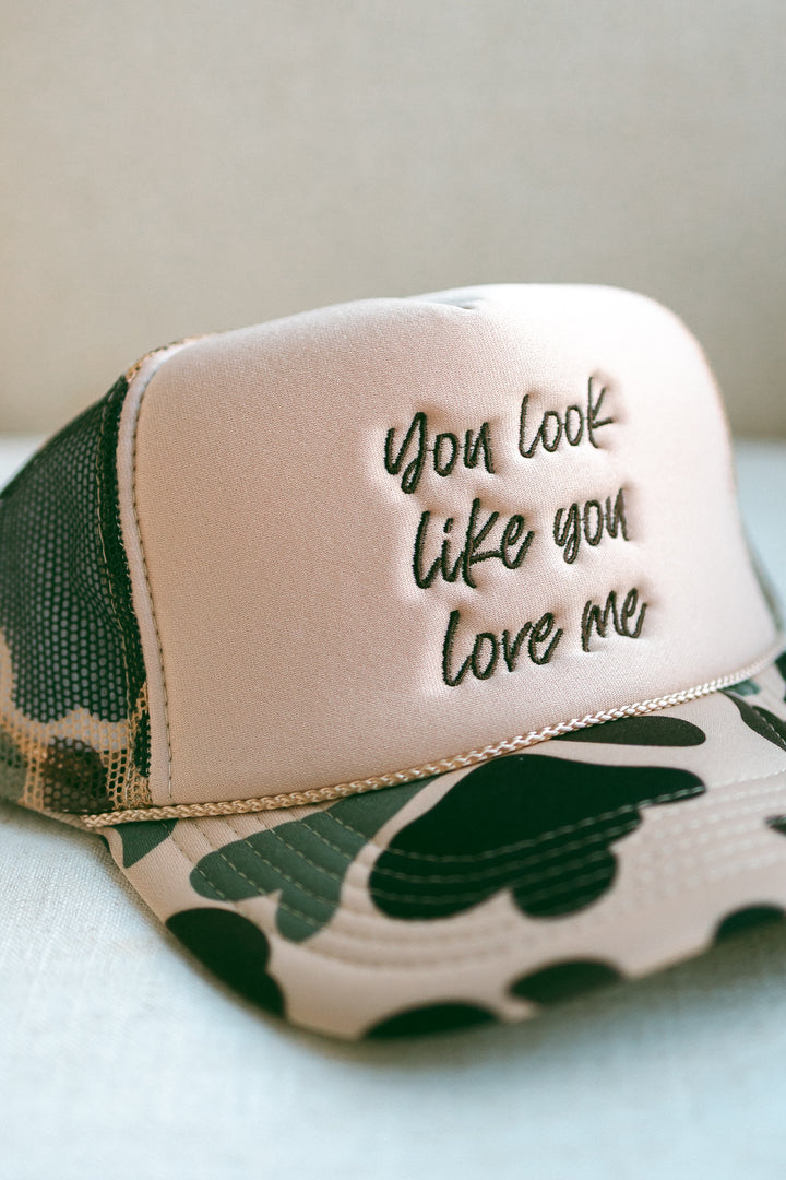 YOU LOOK LIKE YOU LOVE ME