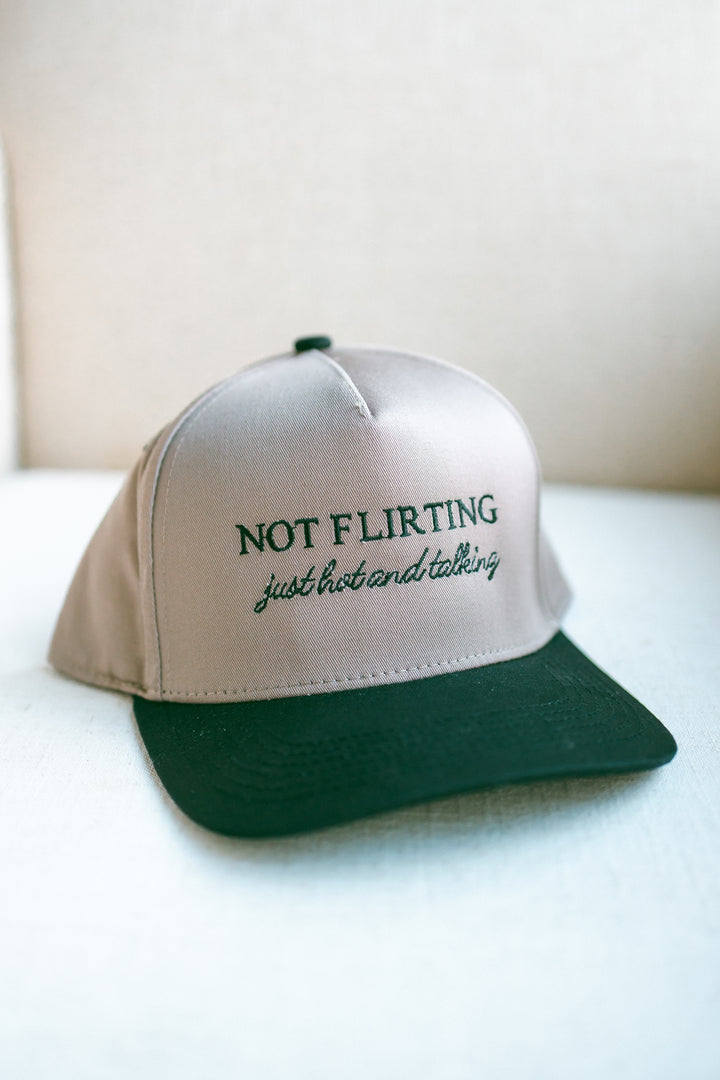 NOT FLIRTING JUST HOT & TALKING